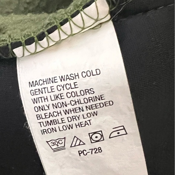 Timberland Green 3 in 1 Fleece Vest and Jacket Large - Picture 12 of 16